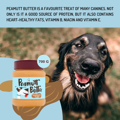 Natural dog treat peanut butter by Peamutt 700g