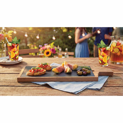 Slate serving platter for cheese and appetisers