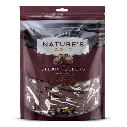 Nature's Gold Steak Fillets with beef and cod 1.2kg