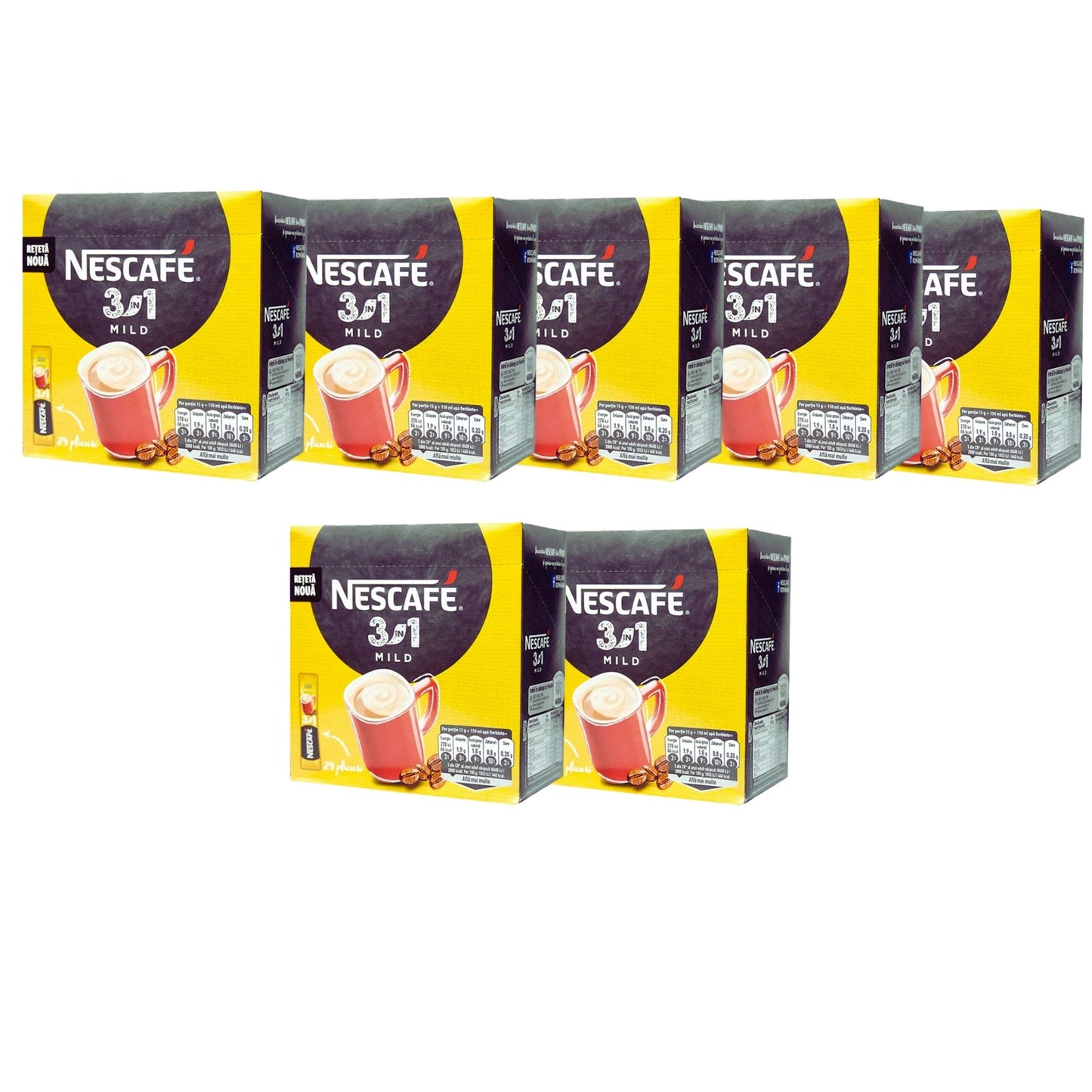 Coffee break with Nescafé 3-in-1 Mild Coffee sachet