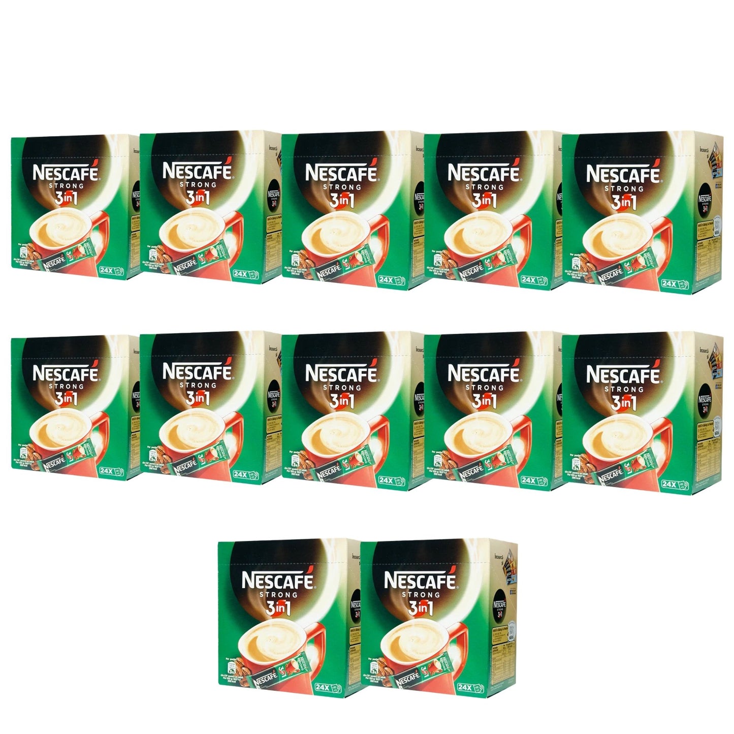 Business pack of Nescafé 3-in-1 Strong Coffee 14g