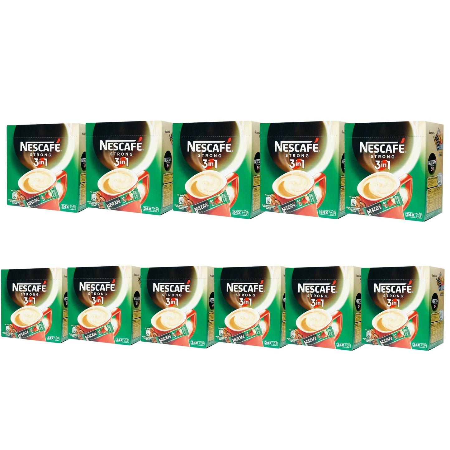 Nescafé 3-in-1 Strong Coffee 14g for hotel guest rooms