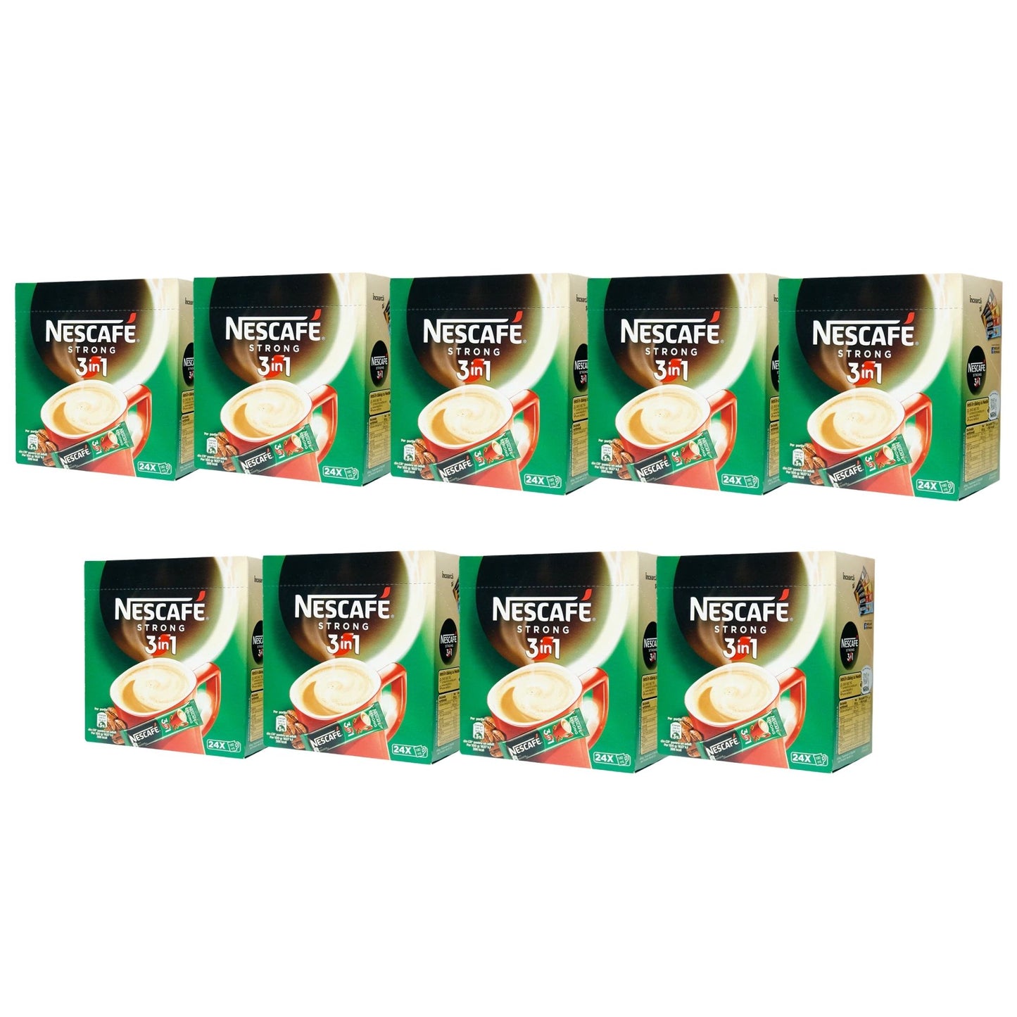 Nescafé 3-in-1 Strong Coffee 14g bulk supply for offices