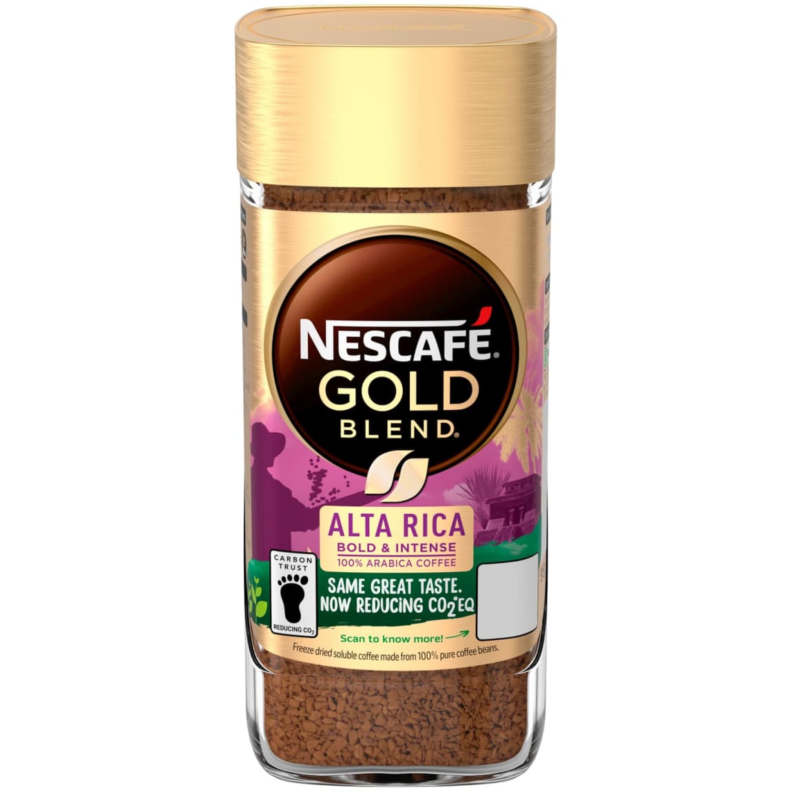 Nescafe Alta Rica 95g instant coffee with bold Arabica flavour
