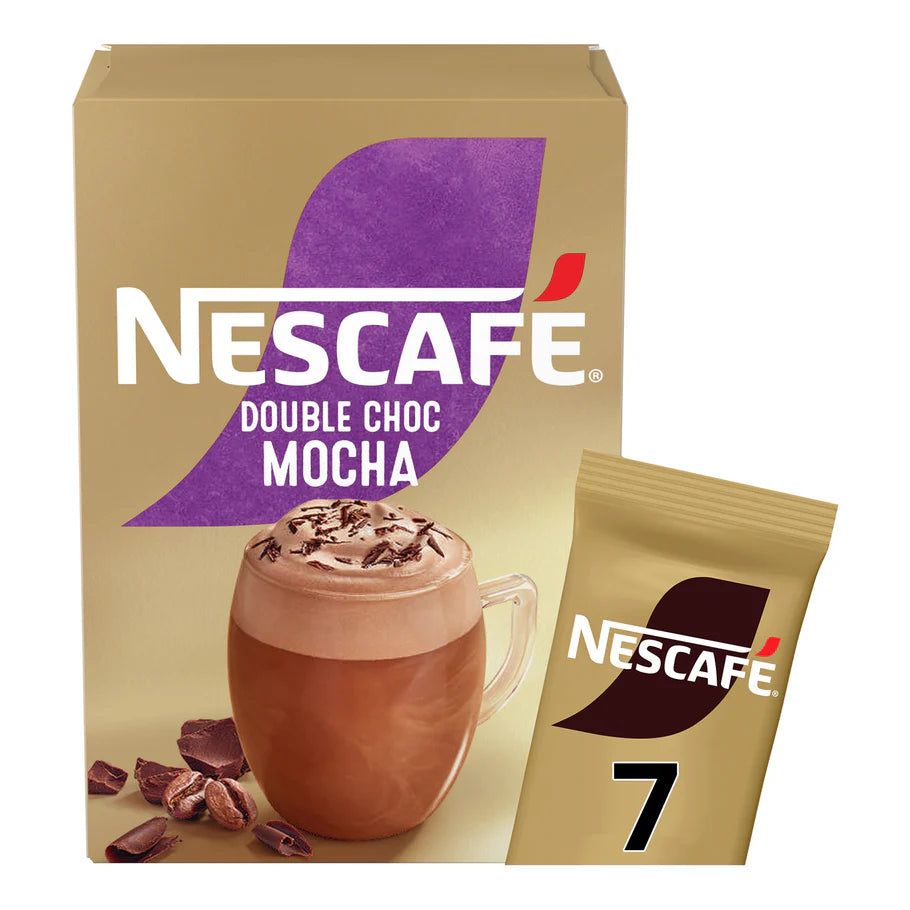 Rich mocha coffee with velvety froth and chocolate flavour