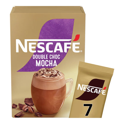 Rich mocha coffee with velvety froth and chocolate flavour