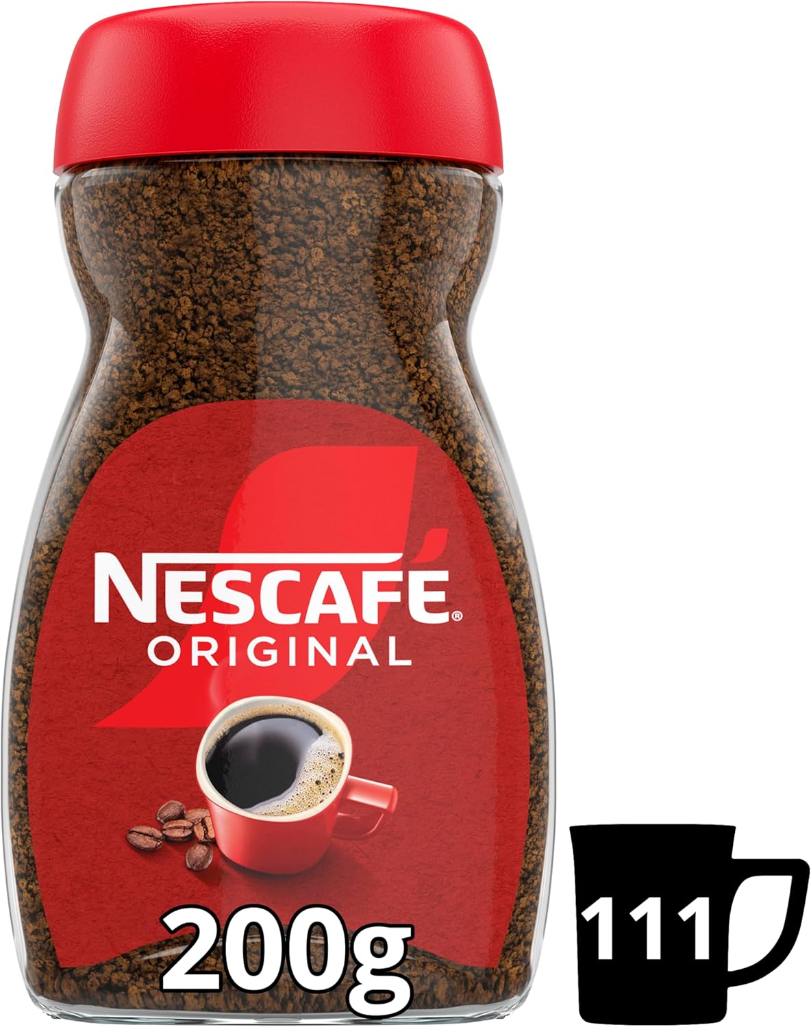 200g nescafe instant coffee jar long lasting pack for daily use