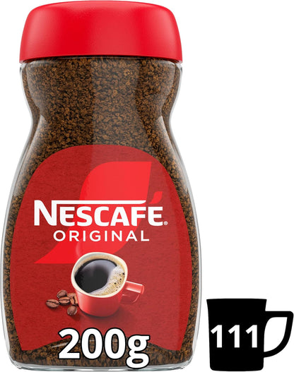200g nescafe instant coffee jar long lasting pack for daily use