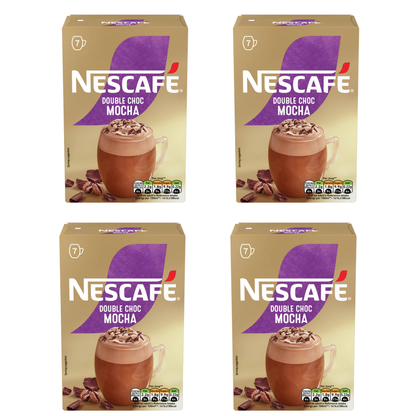 Nescafé Double Choc Mocha Instant Coffee 7x4 Pack