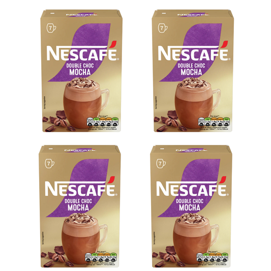 Nescafé Double Choc Mocha Instant Coffee 7x4 Pack