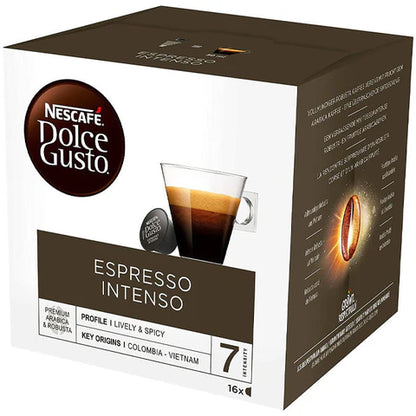 Espresso pod coffee with velvety crema topping