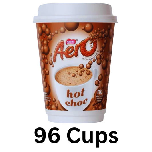 Nescafé & Go Aero Hot Chocolate bulk case of 96 cups