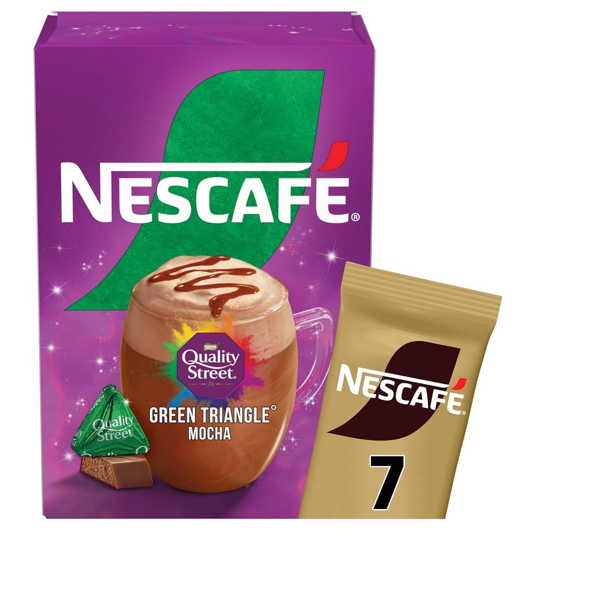 Instant mocha coffee sachets