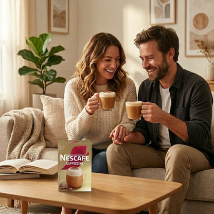 Café style cappuccino instant coffee at home