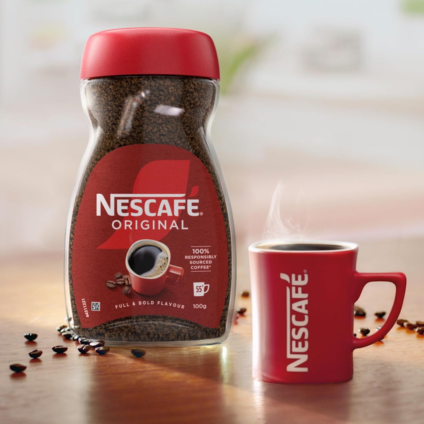 nescafe original instant coffee 200g with bold rich flavour