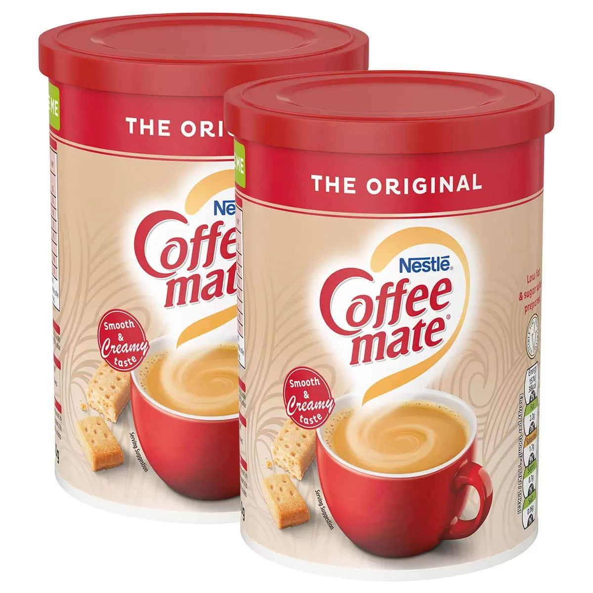 Nestlé Coffee Mate Original coffee whitener 2 × 550g pack