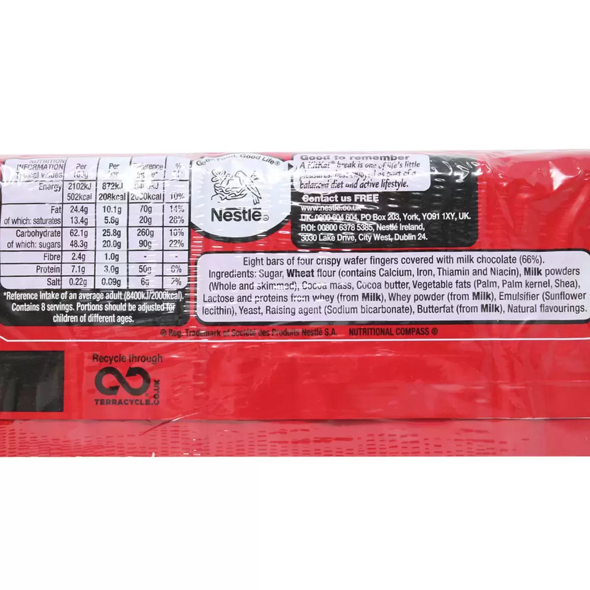 Nestlé KitKat made with 100% sustainably sourced cocoa – milk chocolate treat