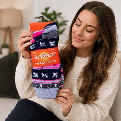 Nine pairs of ladies crew socks in assorted colours