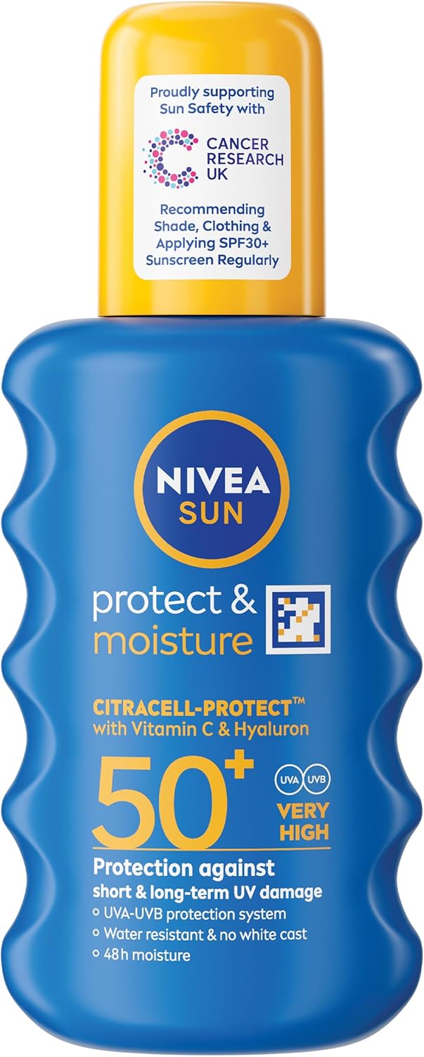 NIVEA SUN Protect & Moisture SPF 50+ spray 200ml
