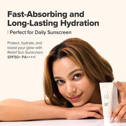 Korean daily sunscreen for sensitive skin types