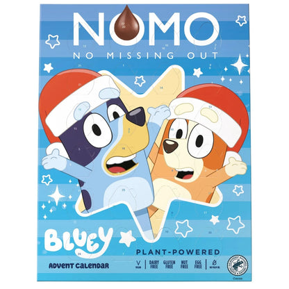 NOMO Bluey Creamy Chocolate Advent Calendar 70g