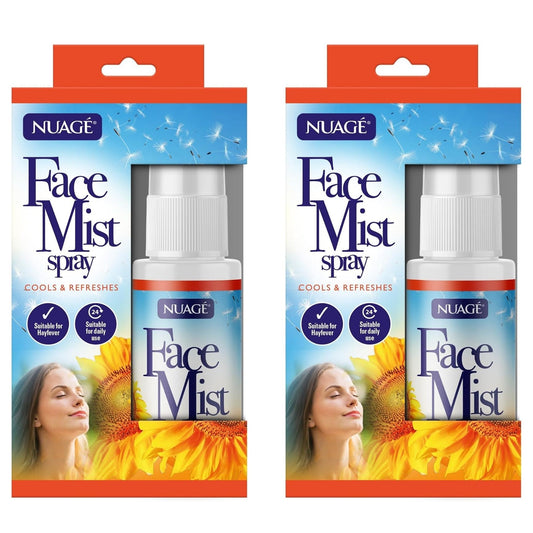 Nuage Hayfever Cooling Face Mist Spray 2 x 15ml