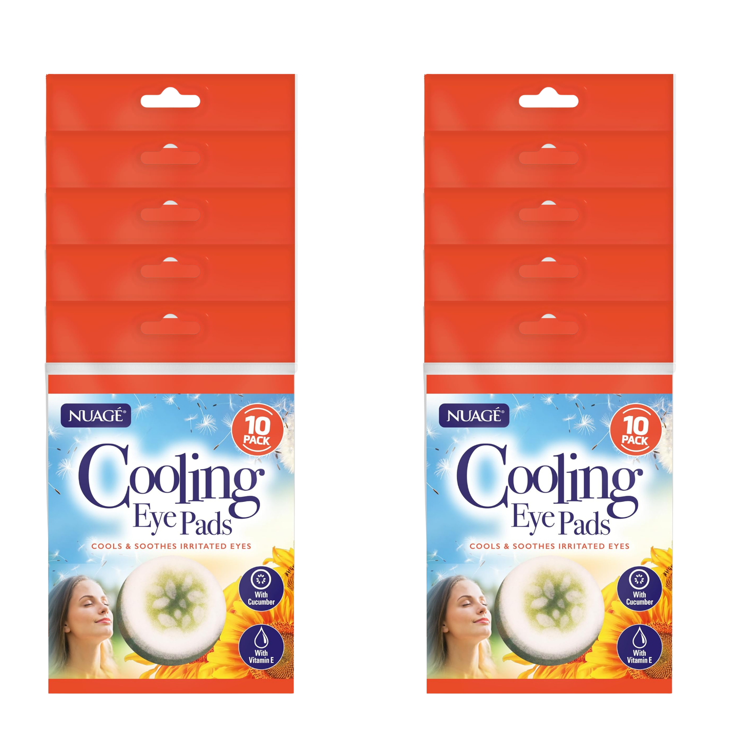 Gentle eye pads suitable for daily use at home or travel