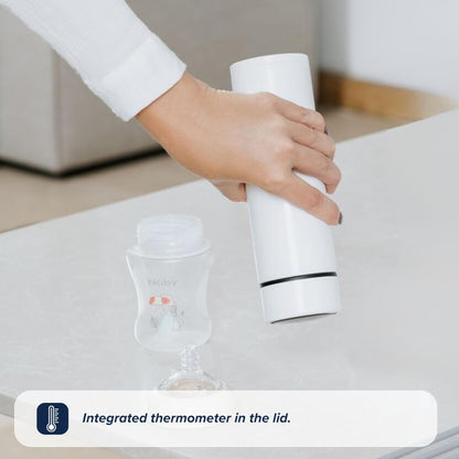  Nuby RapidCool Baby Bottle Maker with Digital Thermometer Lids for Precise Temperature Control