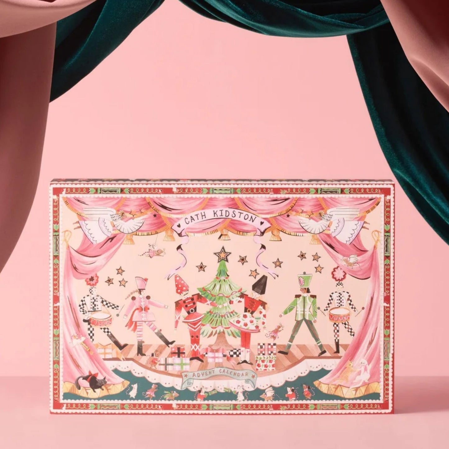 Beauty Advent Calendar with Nutcracker Theatre design