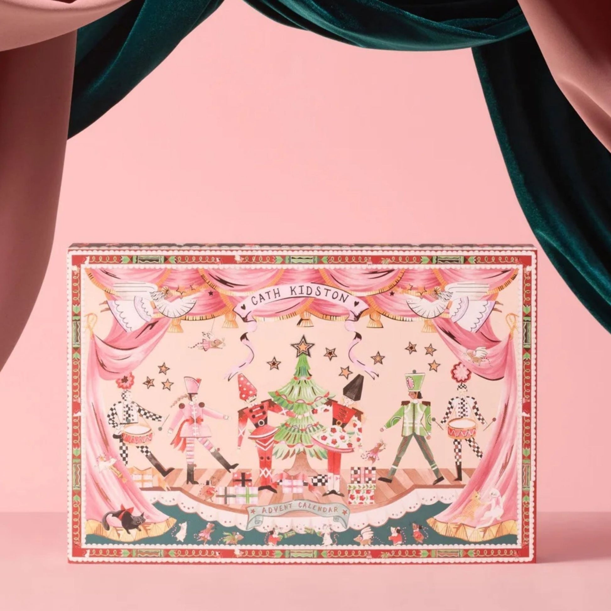 Beauty Advent Calendar with Nutcracker Theatre design