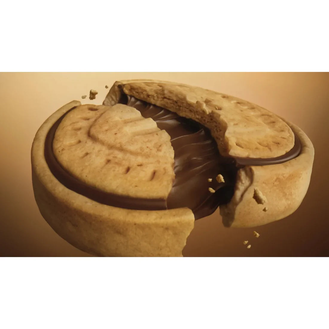 Nutella Biscuits 3 Pack 41.4g crispy golden-baked snack
