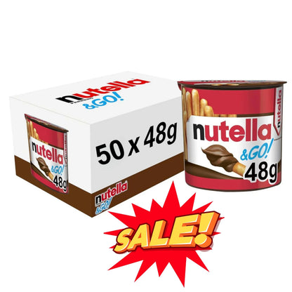Nutella dipping snack perfect for lunchboxes and travel