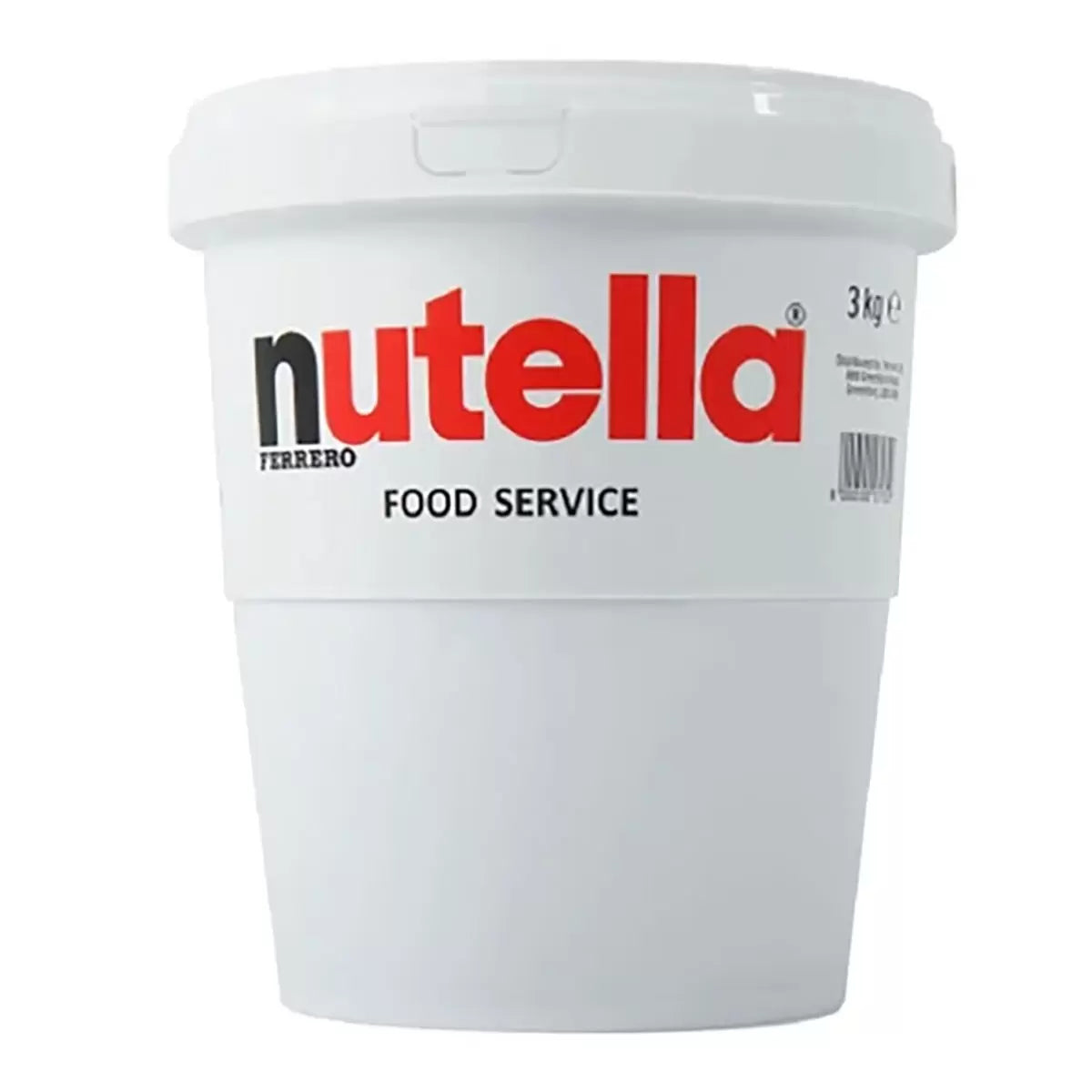 Nutella Hazelnut Spread 3kg creamy chocolate-hazelnut flavour