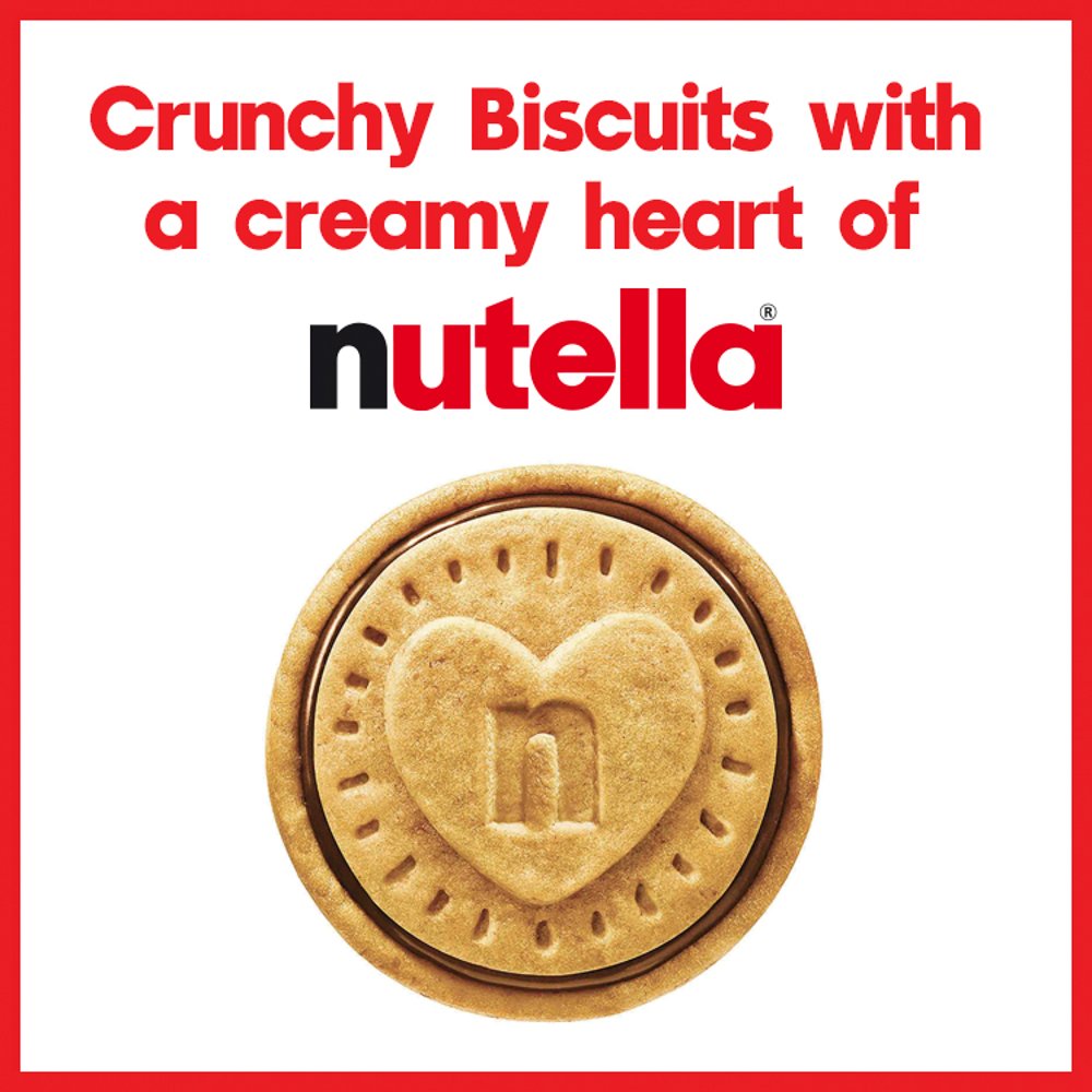 Delicious 166g Nutella biscuits bulk pack for every occasion