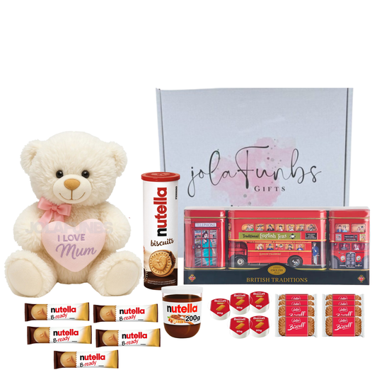 Nutella & Treats Mother's Day hamper for mum, wife, or mother-in-law