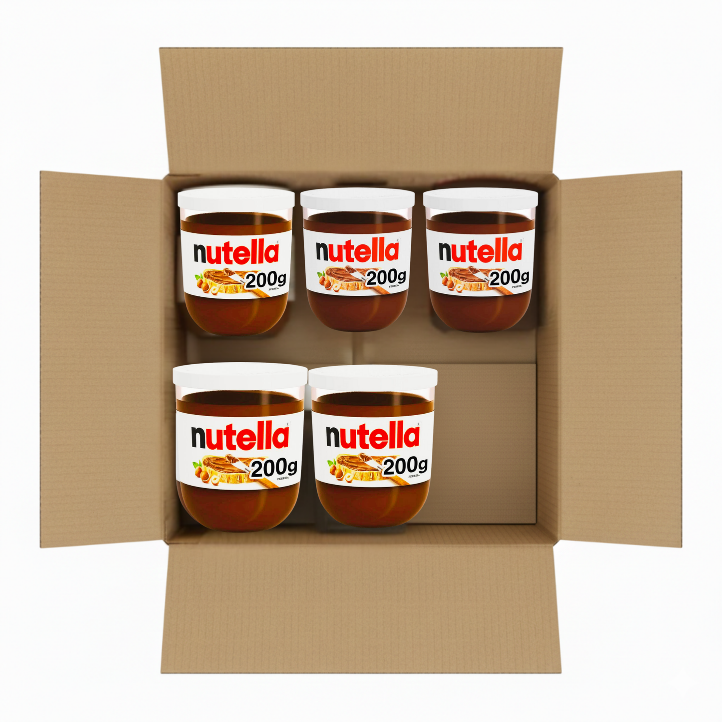 Hazelnut cocoa spread with smooth texture
