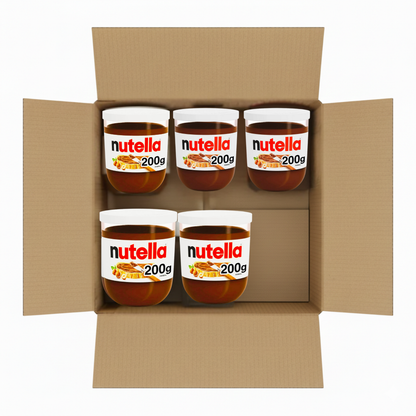 Hazelnut cocoa spread with smooth texture