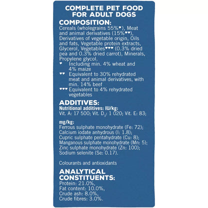 Nutritious dry dog food for healthy active adult dogs
