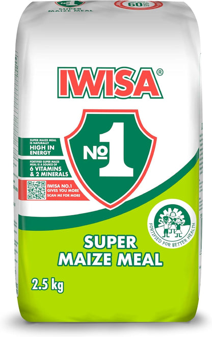 Smooth textured maize meal ideal for baking or cooking