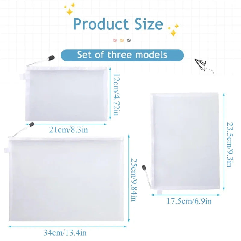 Lightweight nylon mesh storage bags