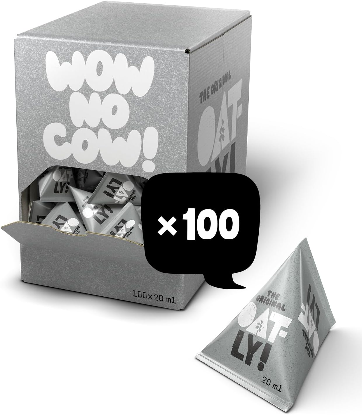 oatly long life oat drink single serve 20ml pack