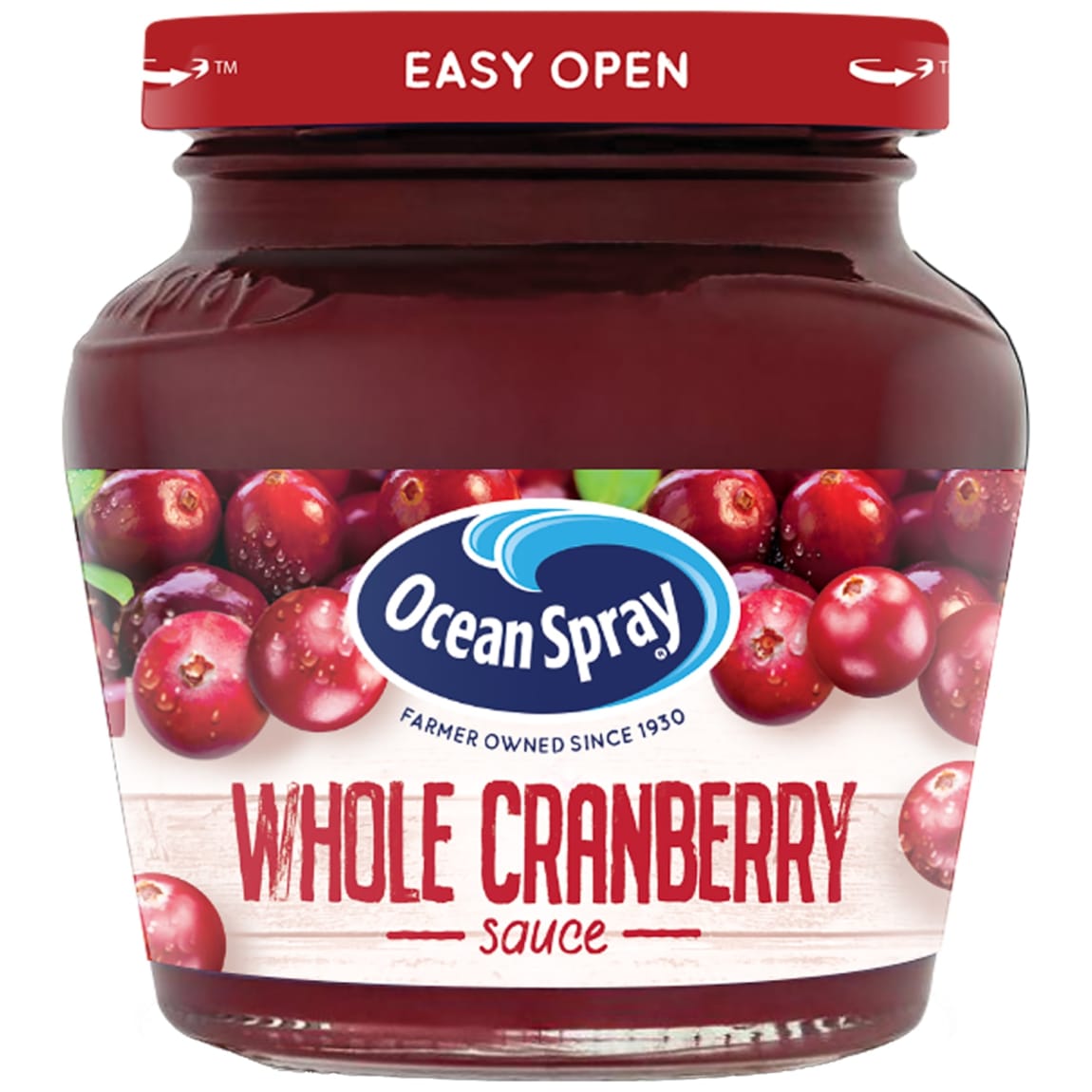 Ocean Spray Cranberry Sauce 250g made with whole berries