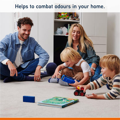 Powerful odor eliminator for carpets and upholstery