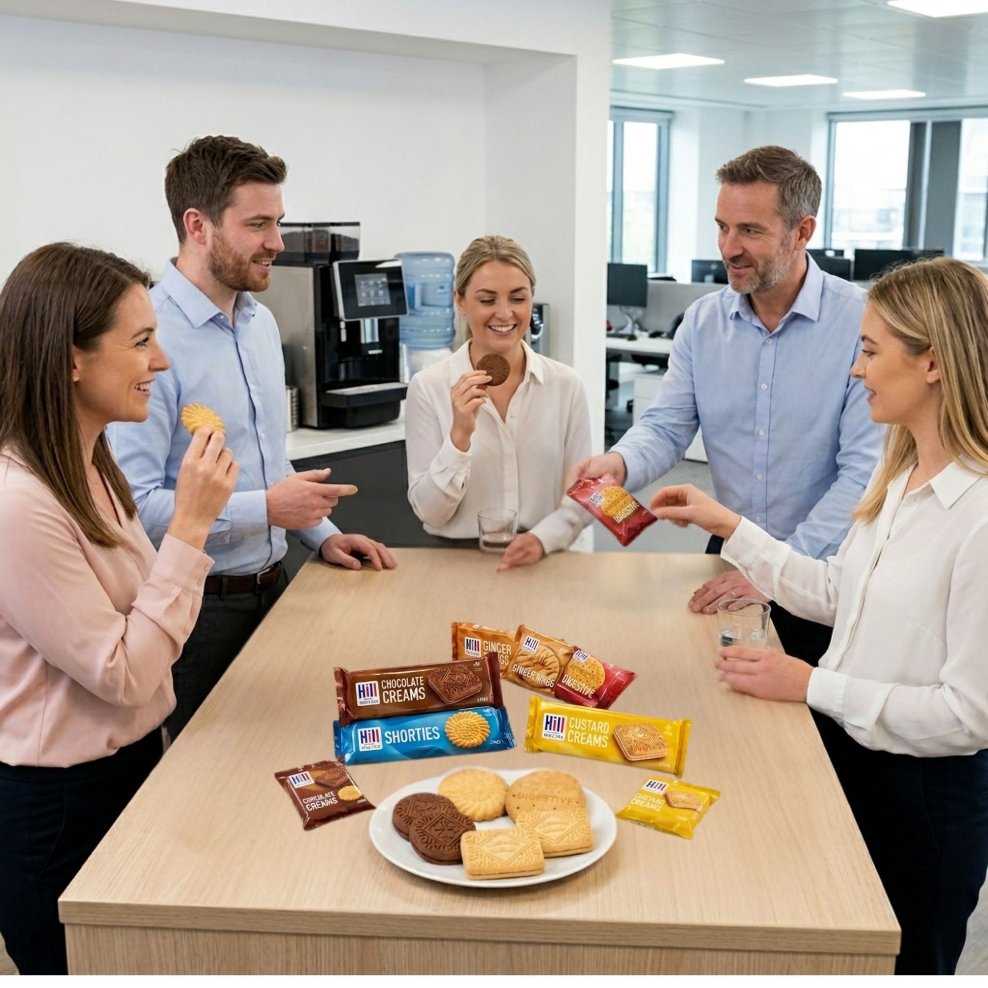 Breakroom snack variety biscuit case bulk