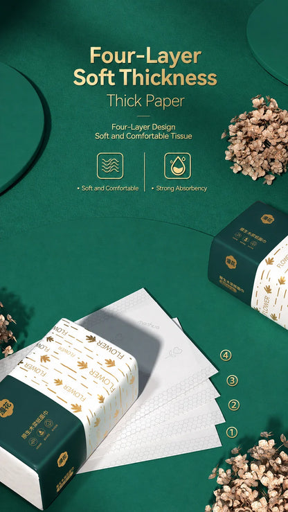 Facial tissue supply for office use