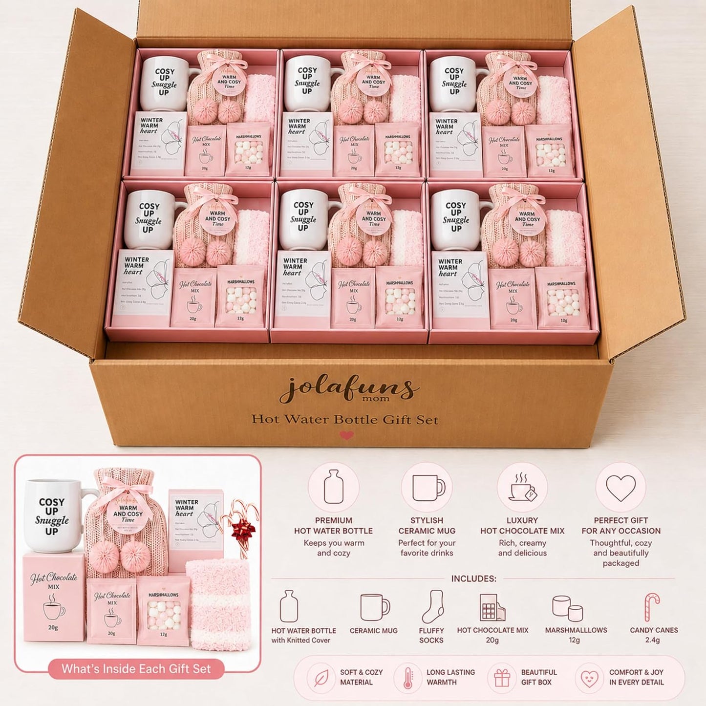 Cozy unisex gift sets for office and events