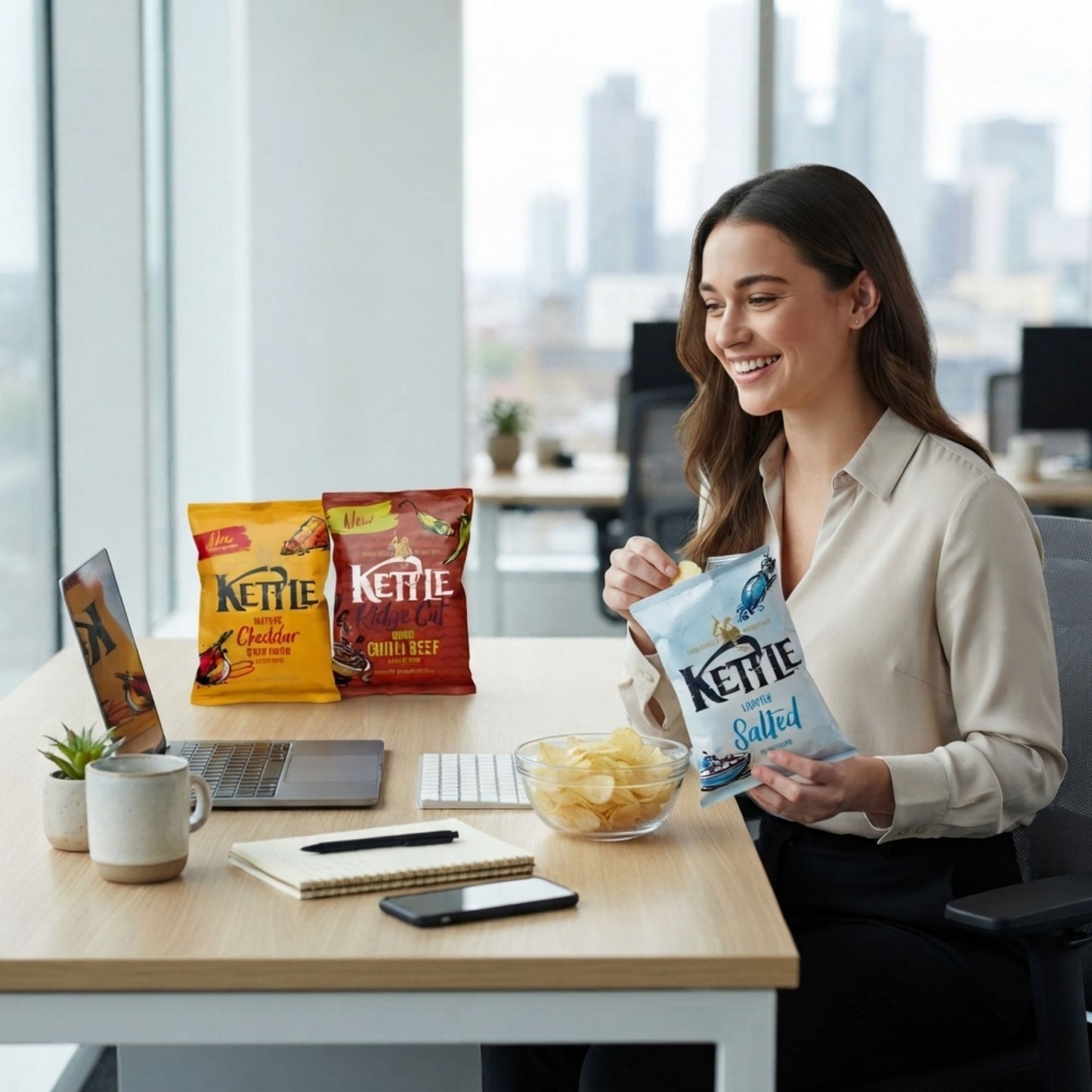Kettle crisps mixed flavours