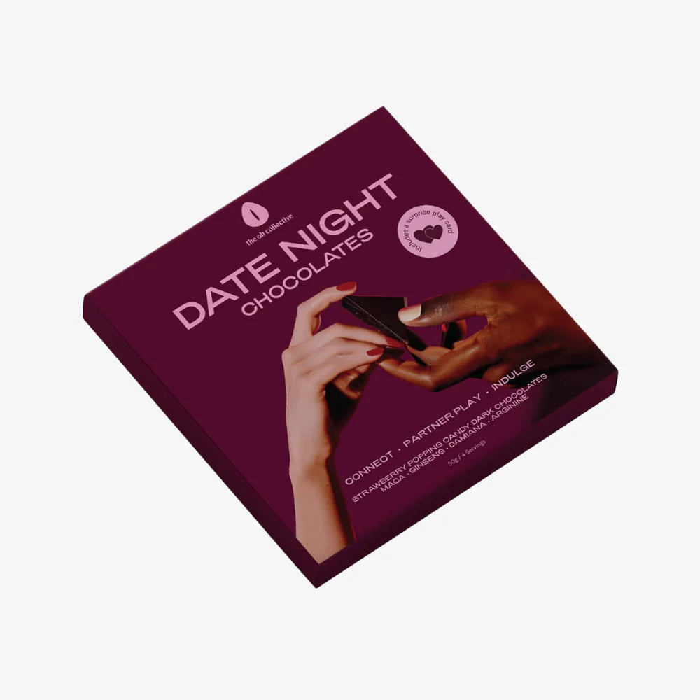 The Oh Collective date night chocolates 4 servings box
