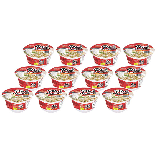 Oh Ricey pho beef noodles 12 x 71g instant soup pack