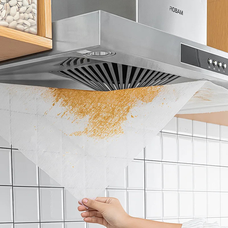 Oil-proof extractor fan filter paper